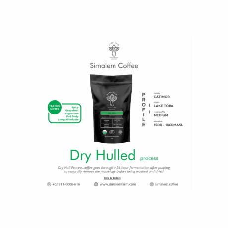 Specialty Dry Hulled Process 200gr
